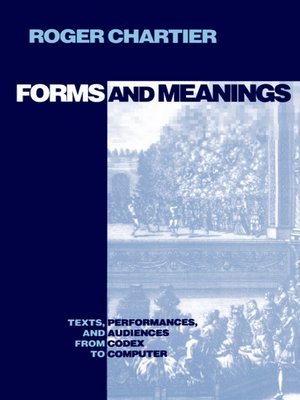 cover image of Forms and Meanings